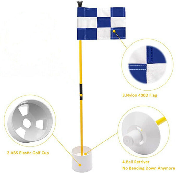 Golf flag set